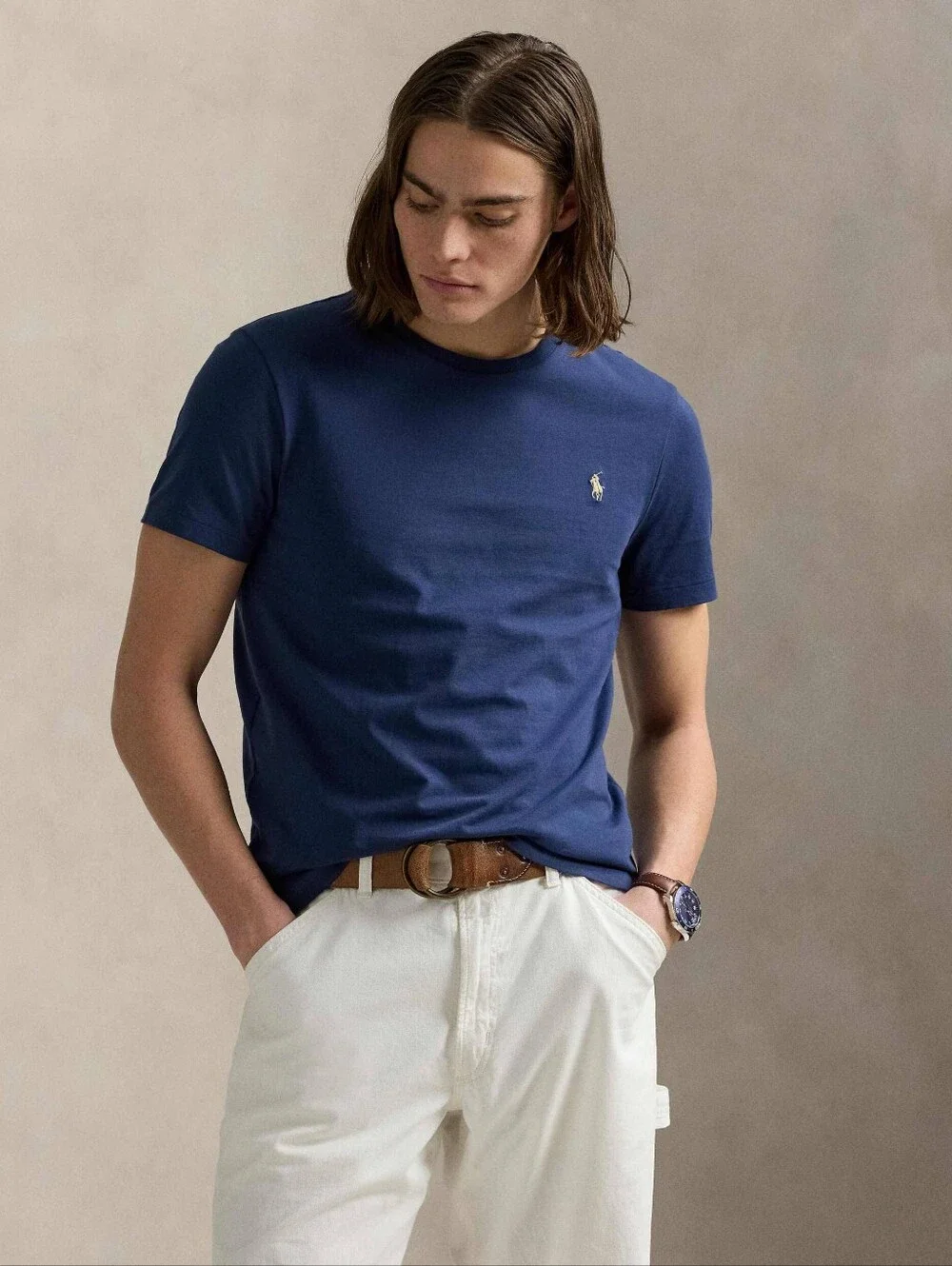 Polo by Ralph Lauren Navy Short Sleeve Slim Fit Tshirt